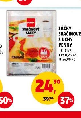 Sáčky svačinové s uchy Penny - Penny Market aktualniletaky.eu