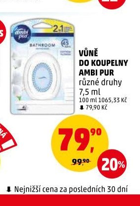 Vůně do koupelny Ambi Pur - Penny Market aktualniletaky.eu