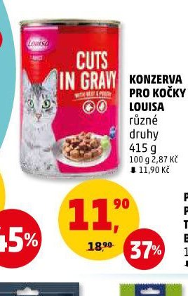 KONZERVA PRO KOČKY LOUISA - Penny Market aktualniletaky.eu
