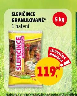 SLEPIČINCE GRANULOVANÉ - Penny Market aktualniletaky.eu