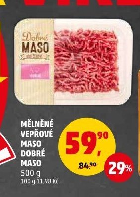 Mělněné vepřové maso Dobré maso - Penny Market aktualniletaky.eu