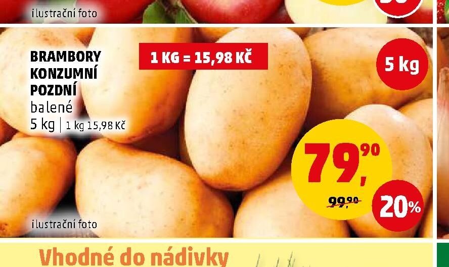 BRAMBORY KONZUMNÍ POZDNÍ balené 5 kg - Penny Market aktualniletaky.eu