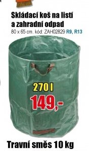 Skládací koš na listí a zahradní odpad - EVA.cz aktualniletaky.eu
