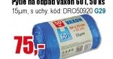 Pytle na odpad Vaxon 60 l, 50 ks - EVA.cz aktualniletaky.eu