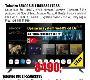 Televize SENCOR SLE 50US801TCSB - EVA.cz aktualniletaky.eu