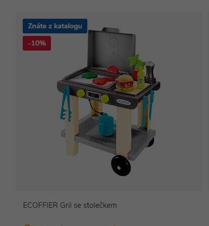 ECOFFIER Gril se stolečkem - Pompo aktualniletaky.eu
