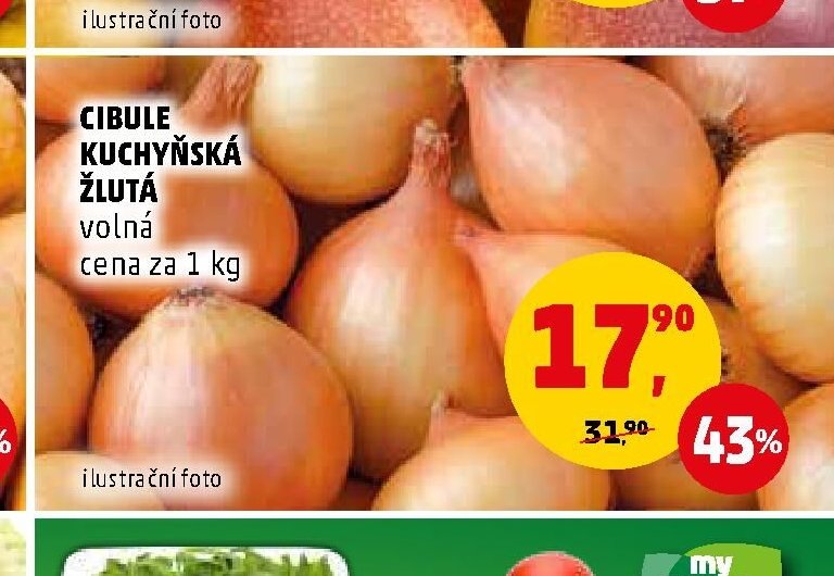 Cibule kuchyňská žlutá - Penny Market aktualniletaky.eu