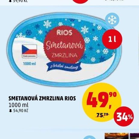 Smetanova zmrzlina Rios - Penny Market aktualniletaky.eu