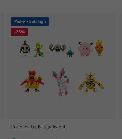 Pokémon Battle figurky Ast. - Pompo aktualniletaky.eu