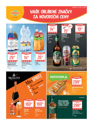 aktuální leták Globus 2.1.2025-7.1.2025