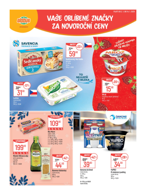 aktuální leták Globus 2.1.2025-7.1.2025