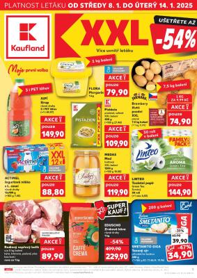 aktuální leták Kaufland 8.1.2025-14.1.2025