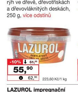 LAZUROL akrylátový tmel - Barvy a laky drogerie aktualniletaky.eu