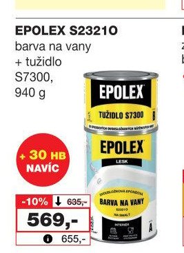 EPOLEX S23210 barva na vany - Barvy a laky drogerie aktualniletaky.eu