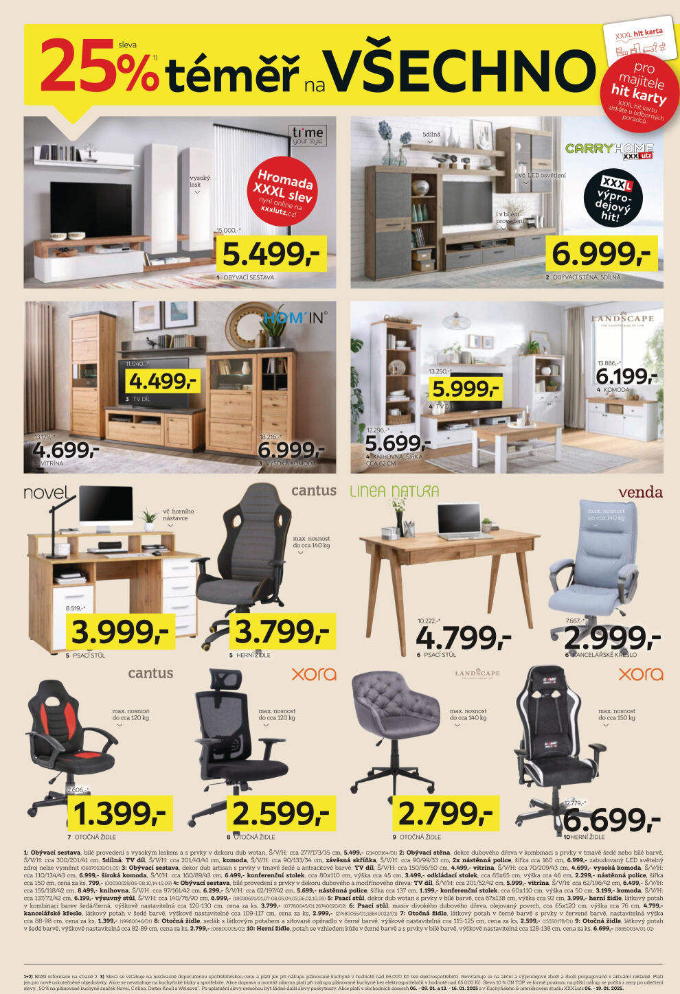 XXXLutz leták - XXL výprodej vyklízíme sklady XXXLutz strana 4