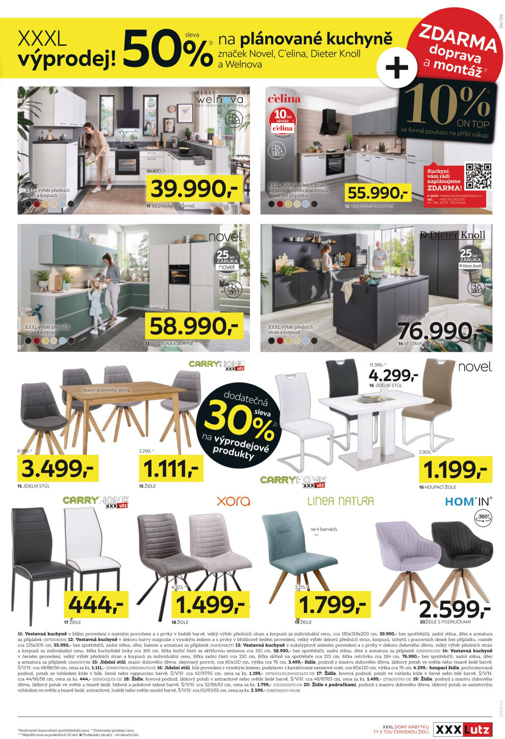 XXXLutz leták - XXL výprodej vyklízíme sklady XXXLutz strana 5