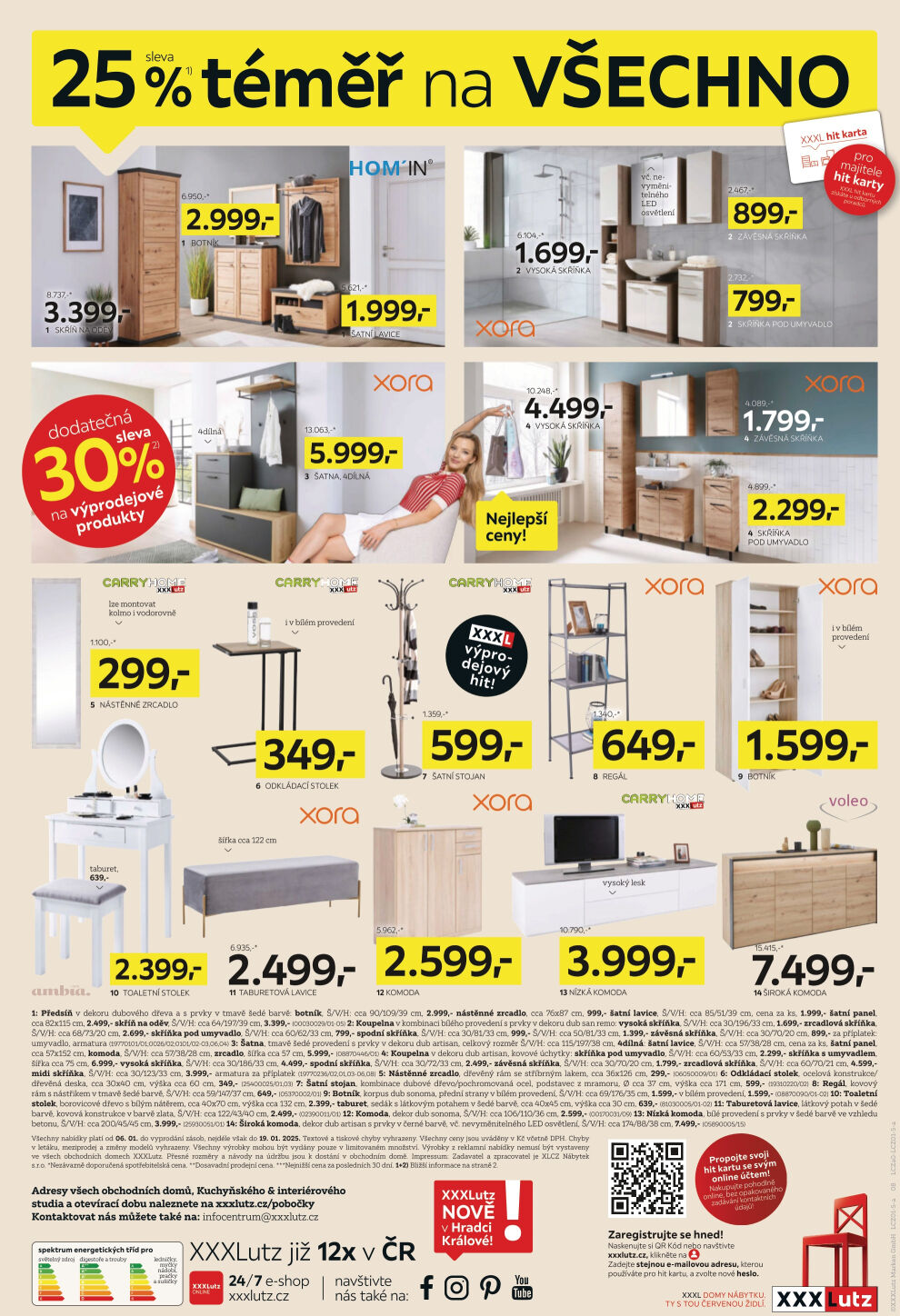 XXXLutz leták - XXL výprodej vyklízíme sklady XXXLutz strana 8