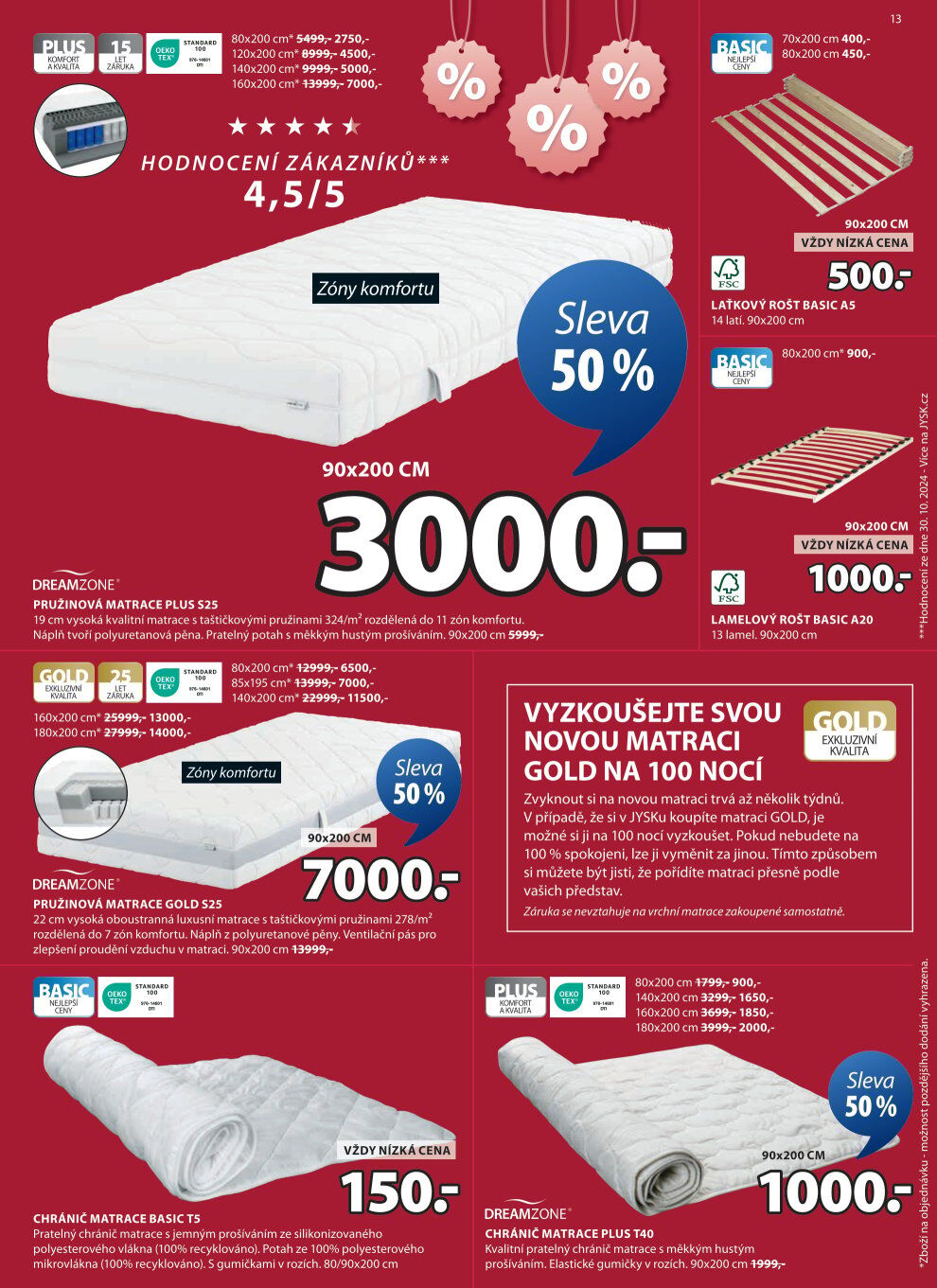 Jysk leták - Výprodej až -65 % Jysk strana 14