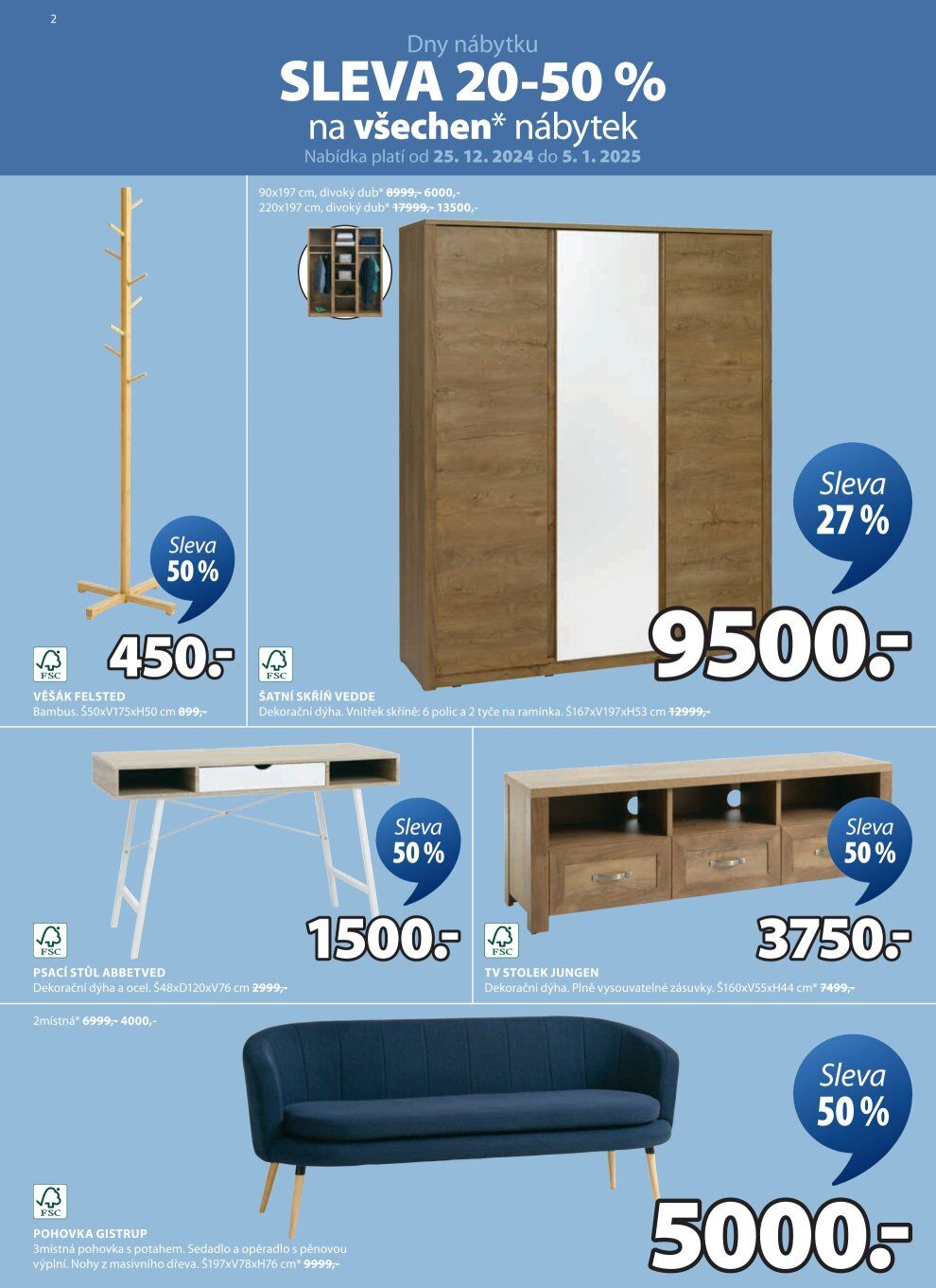 Jysk leták - Výprodej až -65 % Jysk strana 3