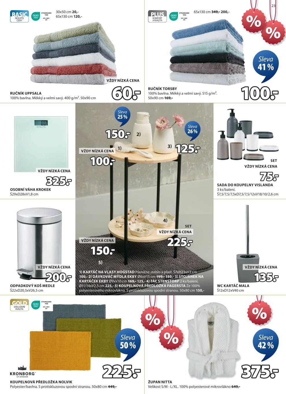 Jysk leták - Výprodej až -65 % Jysk strana 24