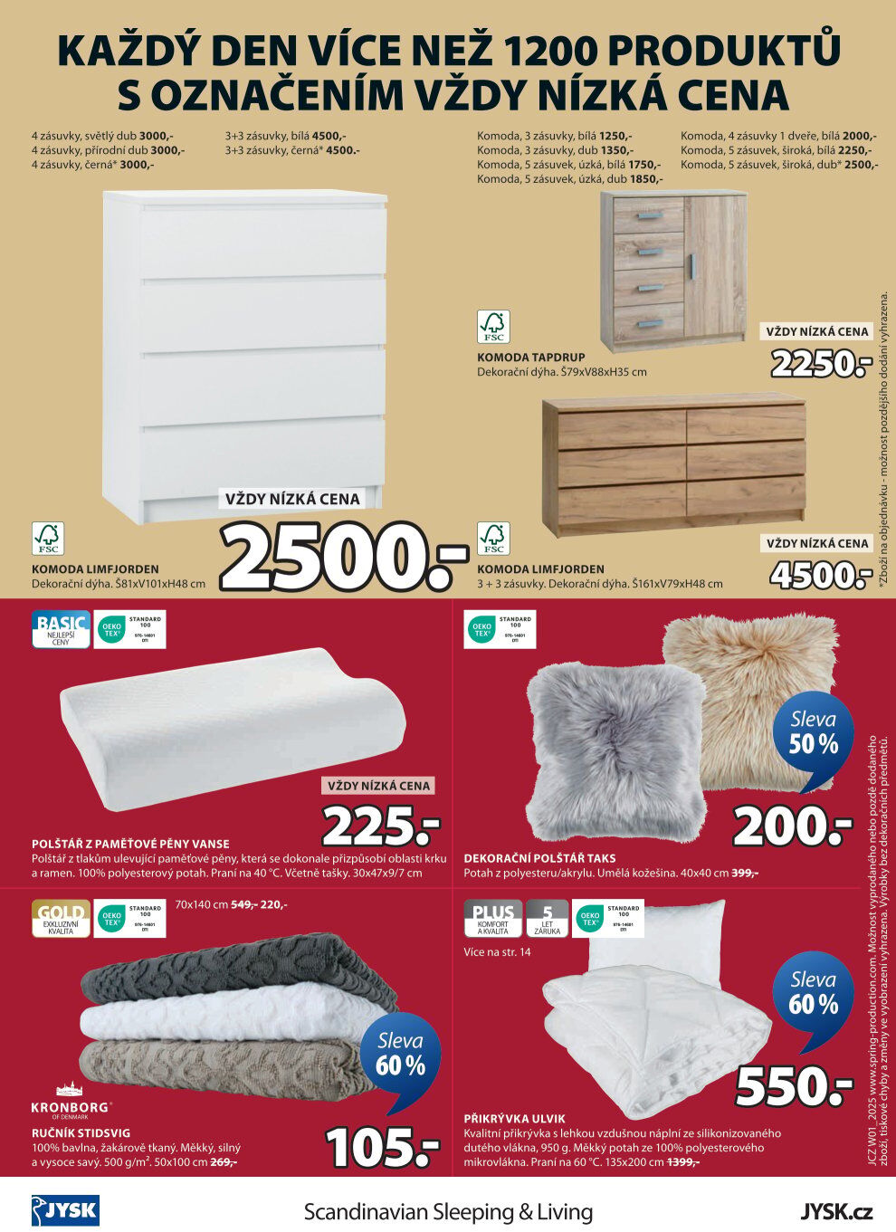 Jysk leták - Výprodej až -65 % Jysk strana 25