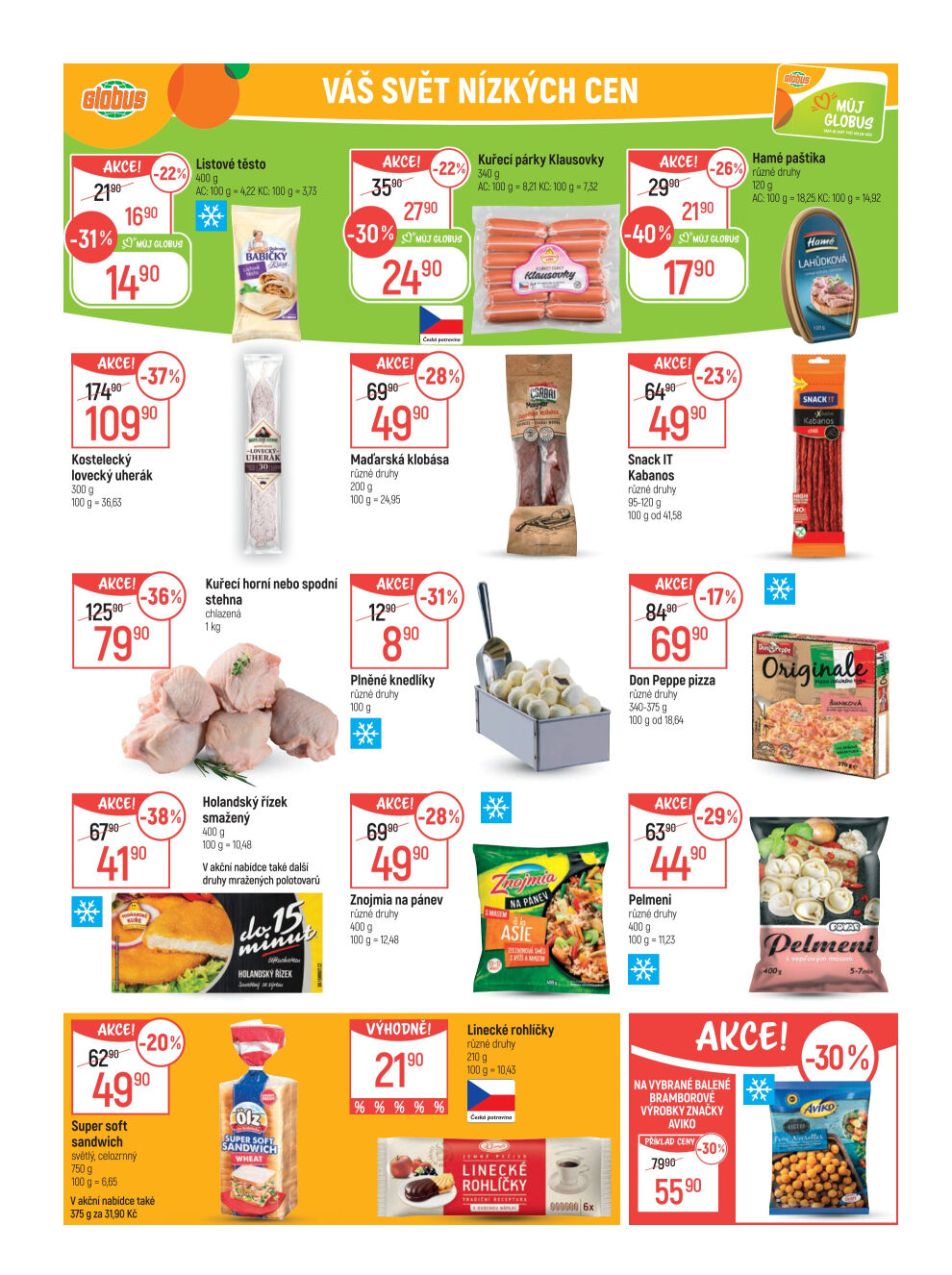 Globus leták Praha - Štěrboholy Globus strana 17