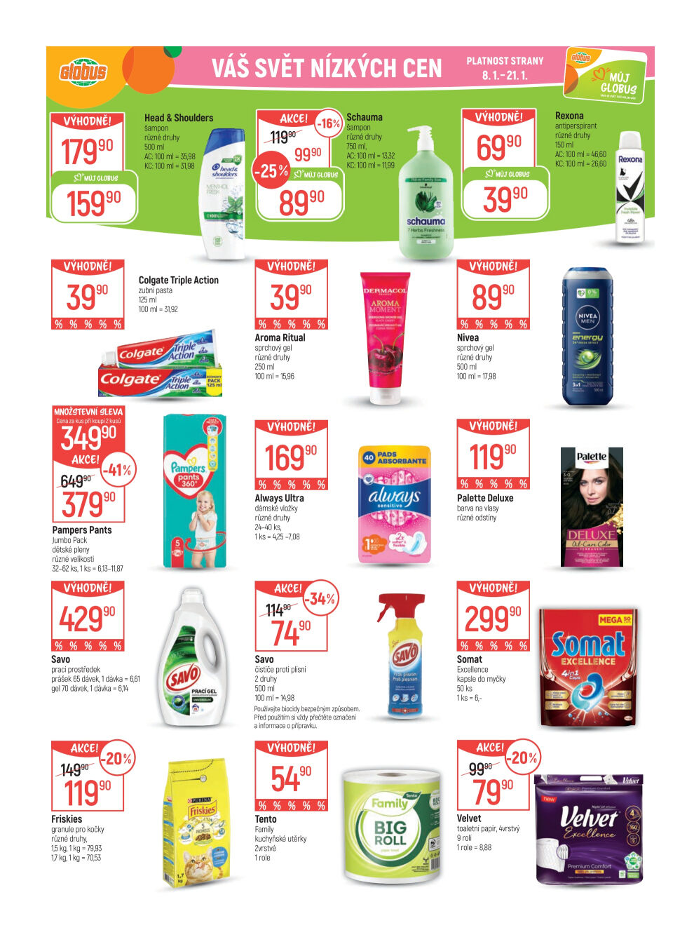 Globus leták Praha - Štěrboholy Globus strana 21