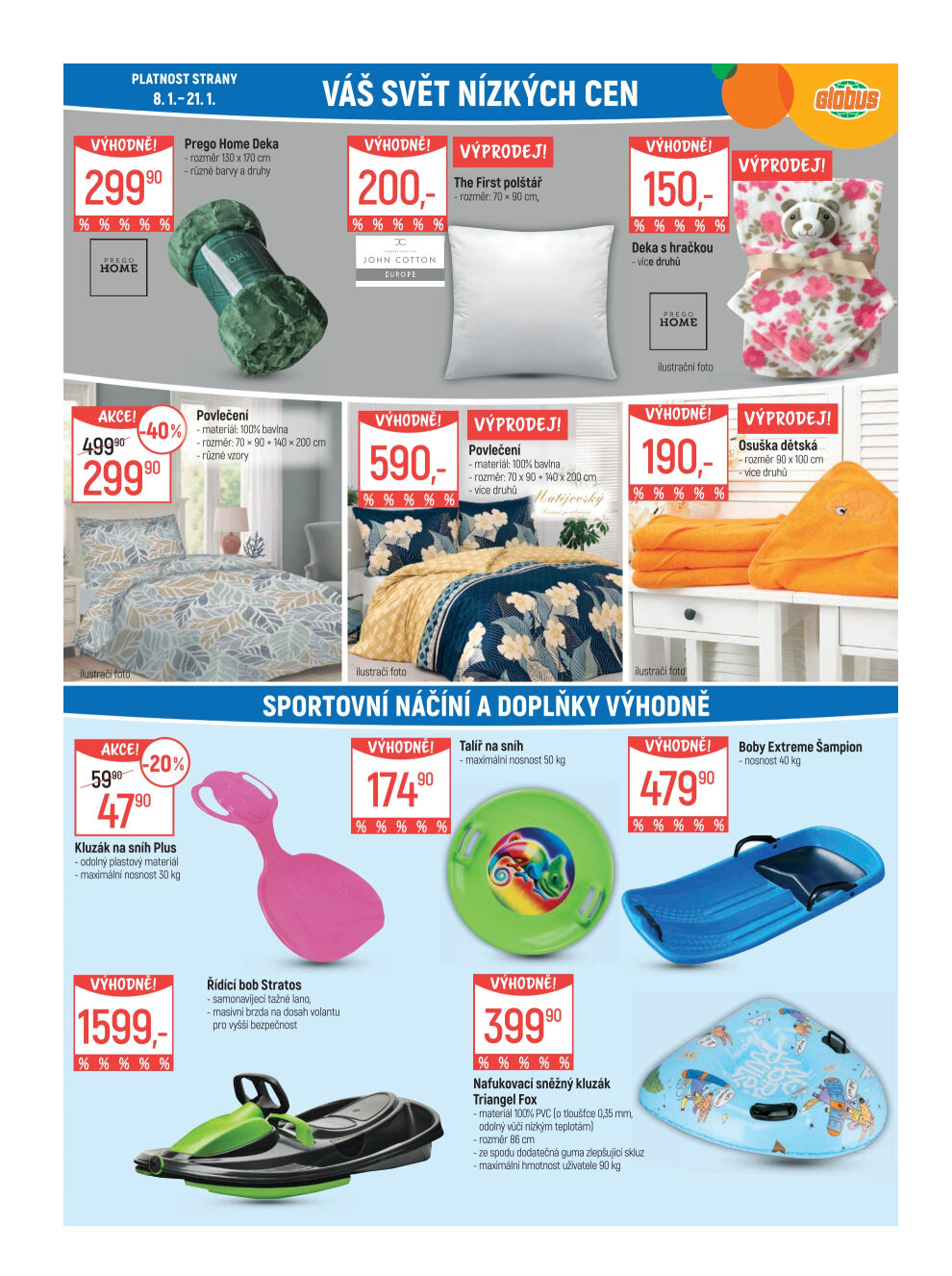 Globus leták Praha - Štěrboholy Globus strana 22