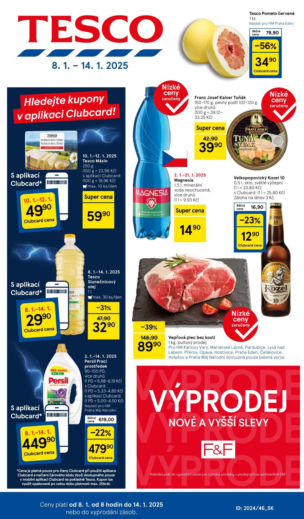 Tesco hypermarket leták Tesco strana 1