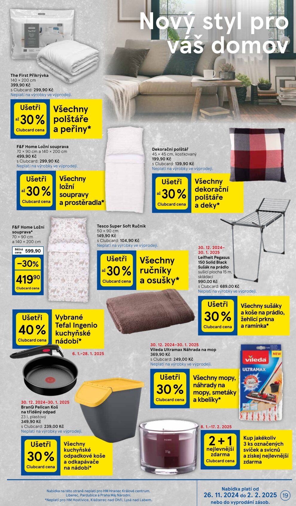 Tesco hypermarket leták Tesco strana 19