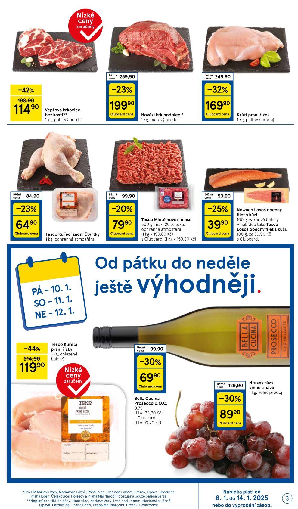 Tesco hypermarket leták Tesco strana 3