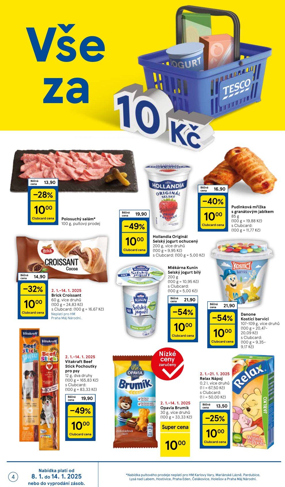 Tesco hypermarket leták Tesco strana 4