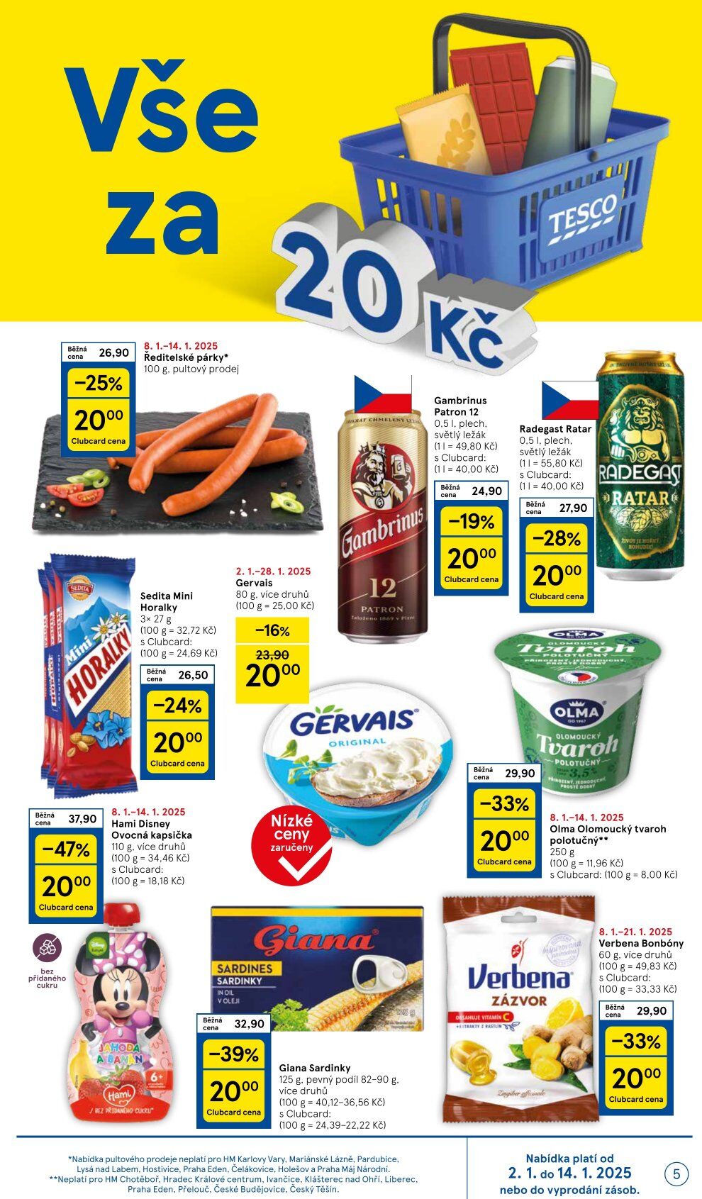 Tesco hypermarket leták Tesco strana 5