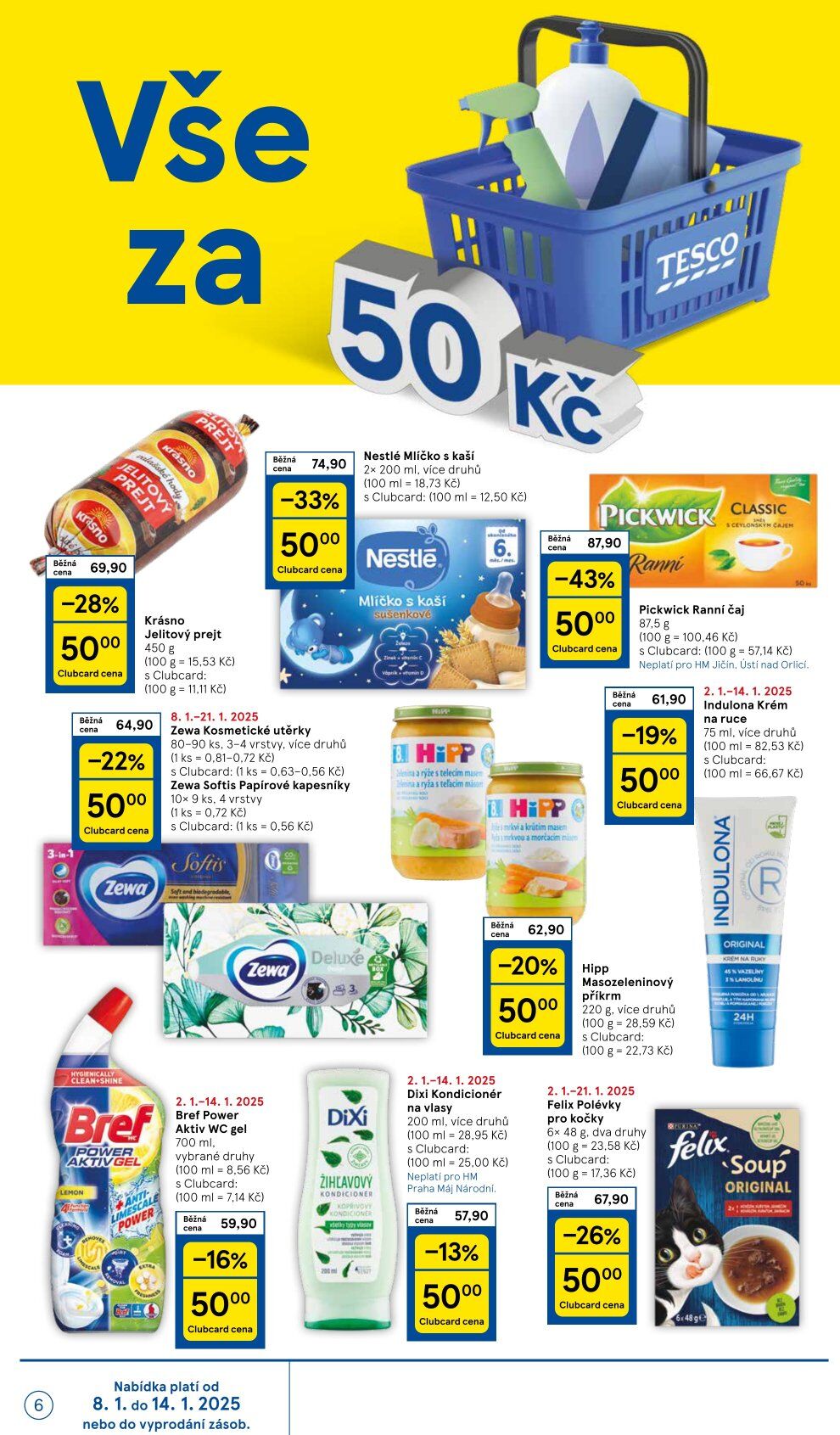 Tesco hypermarket leták Tesco strana 6