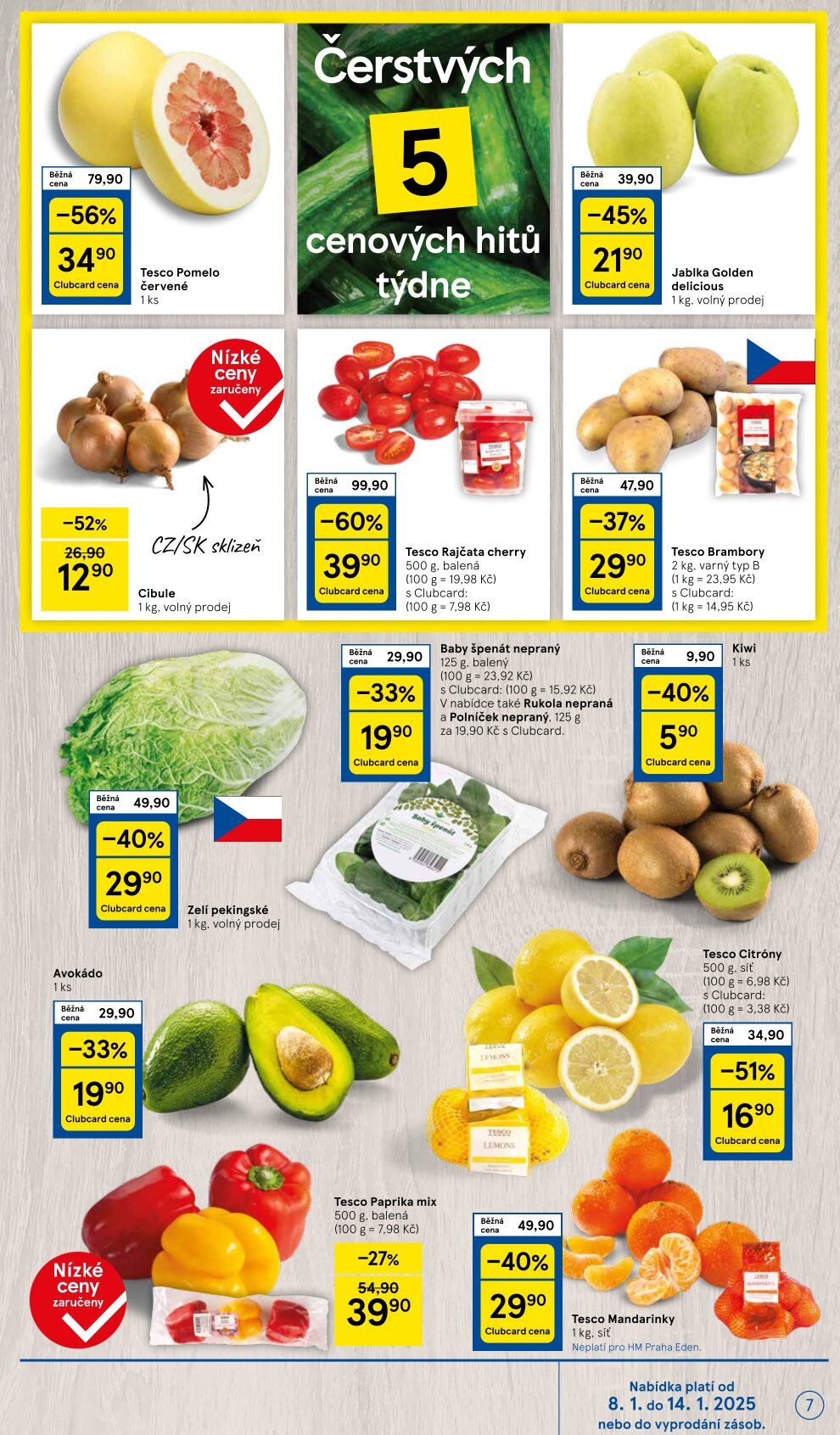 Tesco hypermarket leták Tesco strana 7