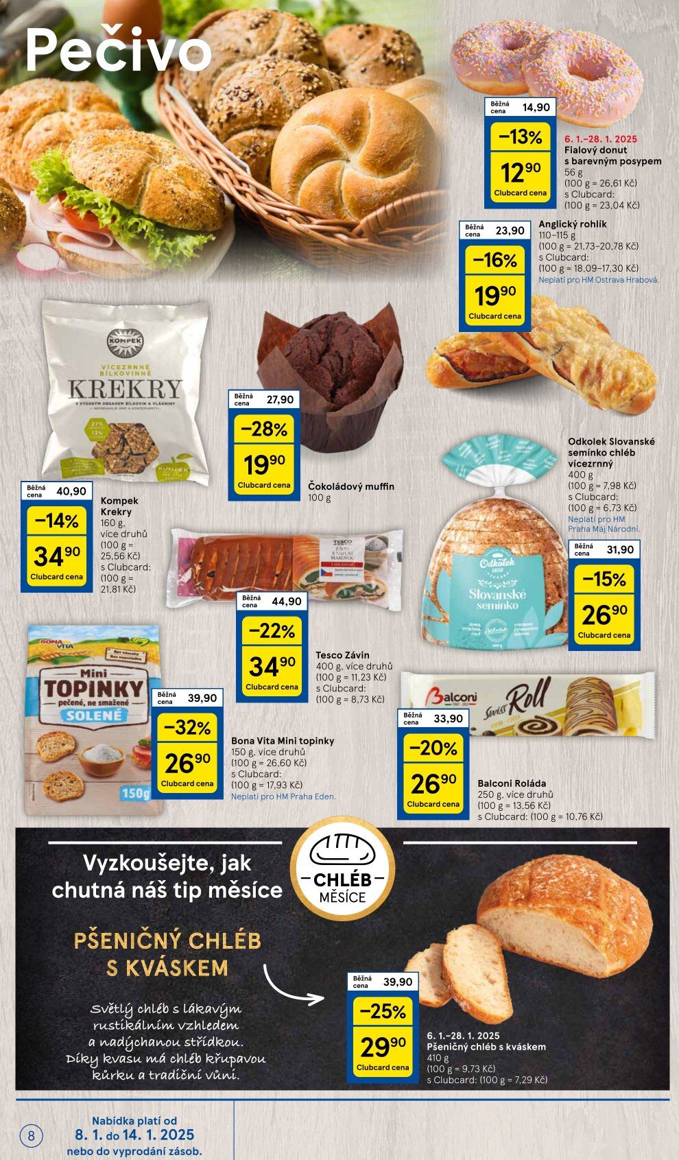 Tesco hypermarket leták Tesco strana 8