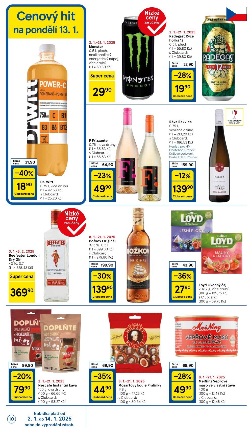 Tesco hypermarket leták Tesco strana 10