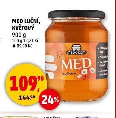 MED LUČNÍ, KVĚTOVÝ 900 g - Penny Market aktualniletaky.eu