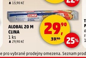 Alobal 20 m Clina - Penny Market aktualniletaky.eu