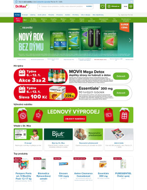 aktuální leták Dr. Max 8.1.2025-14.1.2025