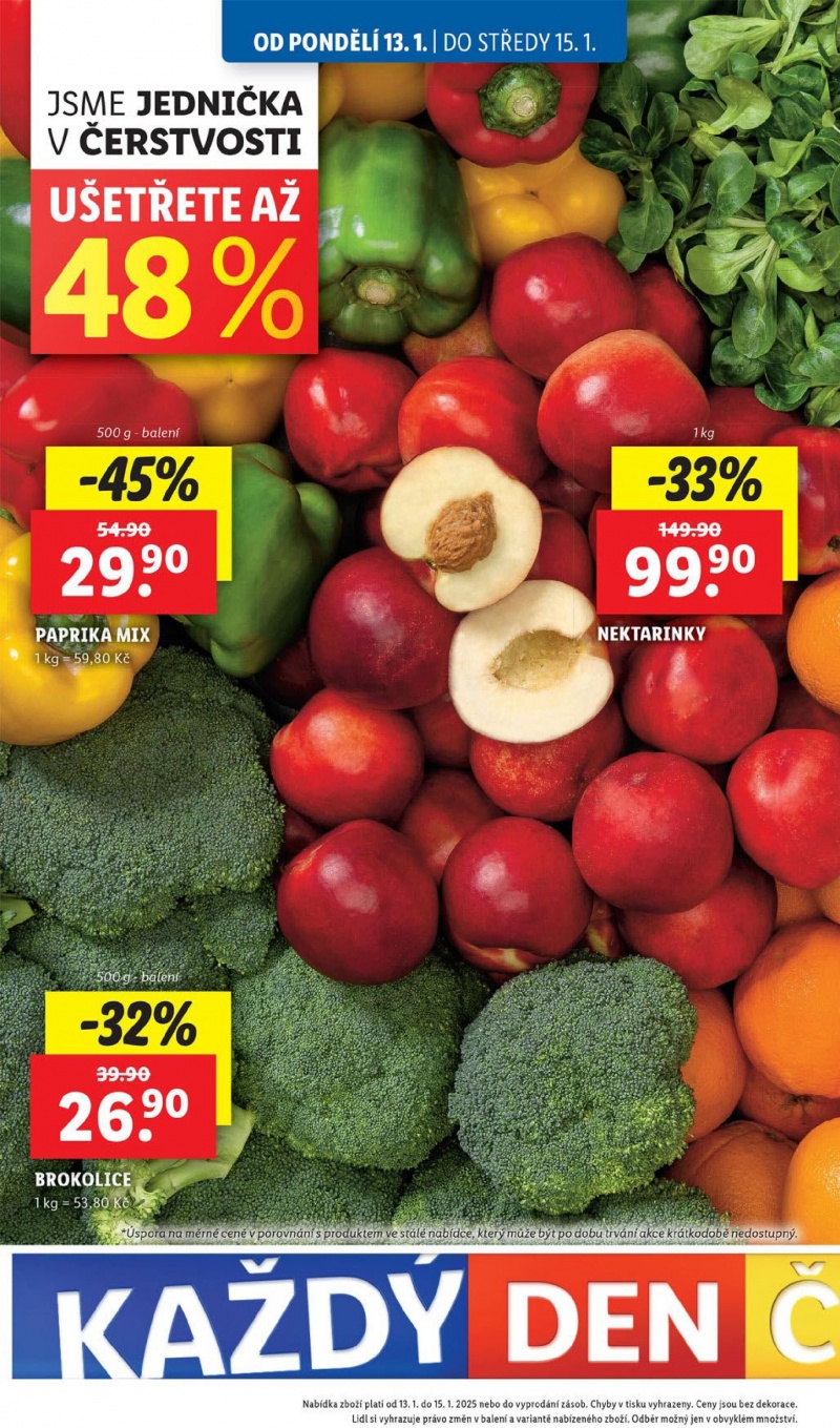 od pondělí Lidl strana 14
