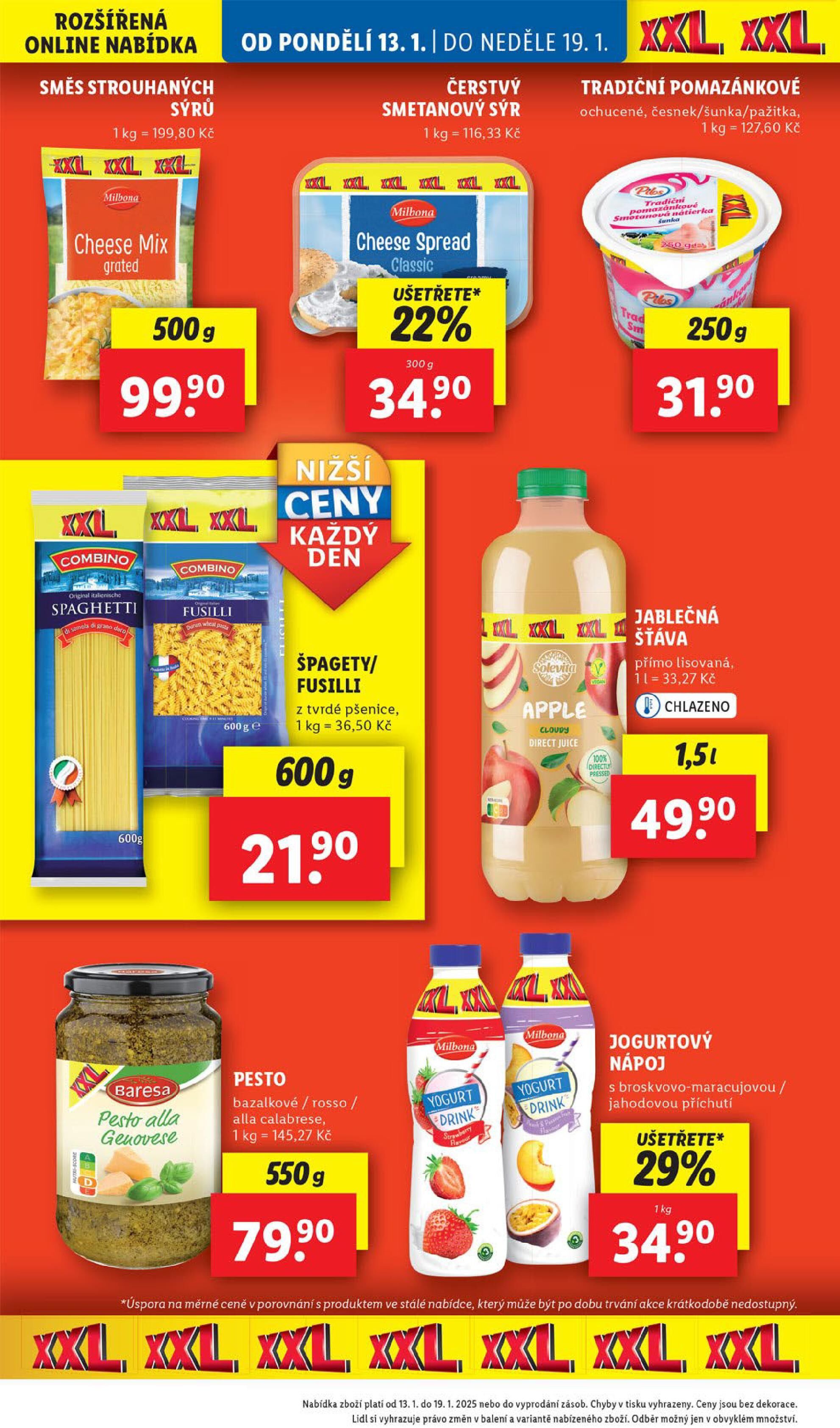 od pondělí Lidl strana 26