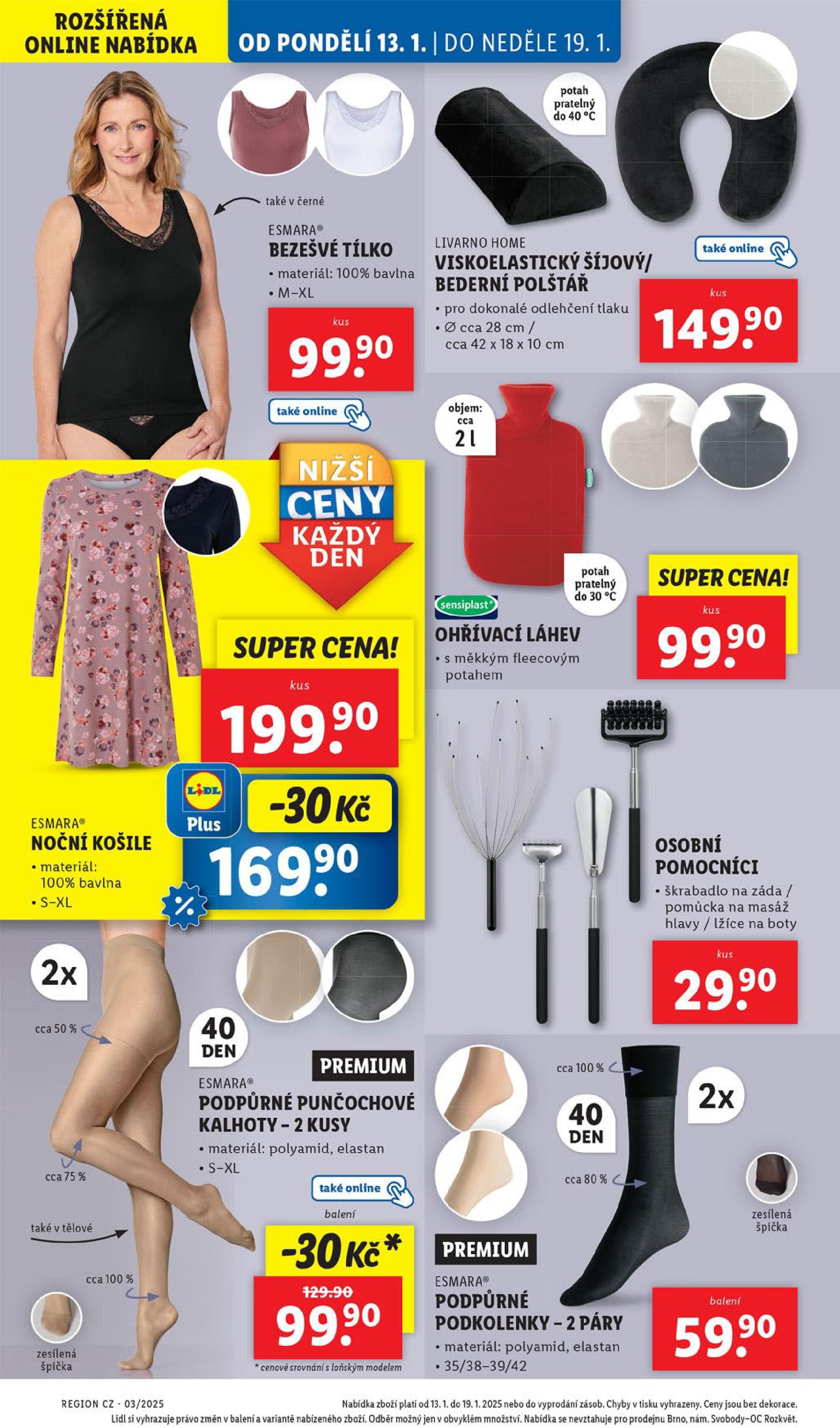 od pondělí Lidl strana 37