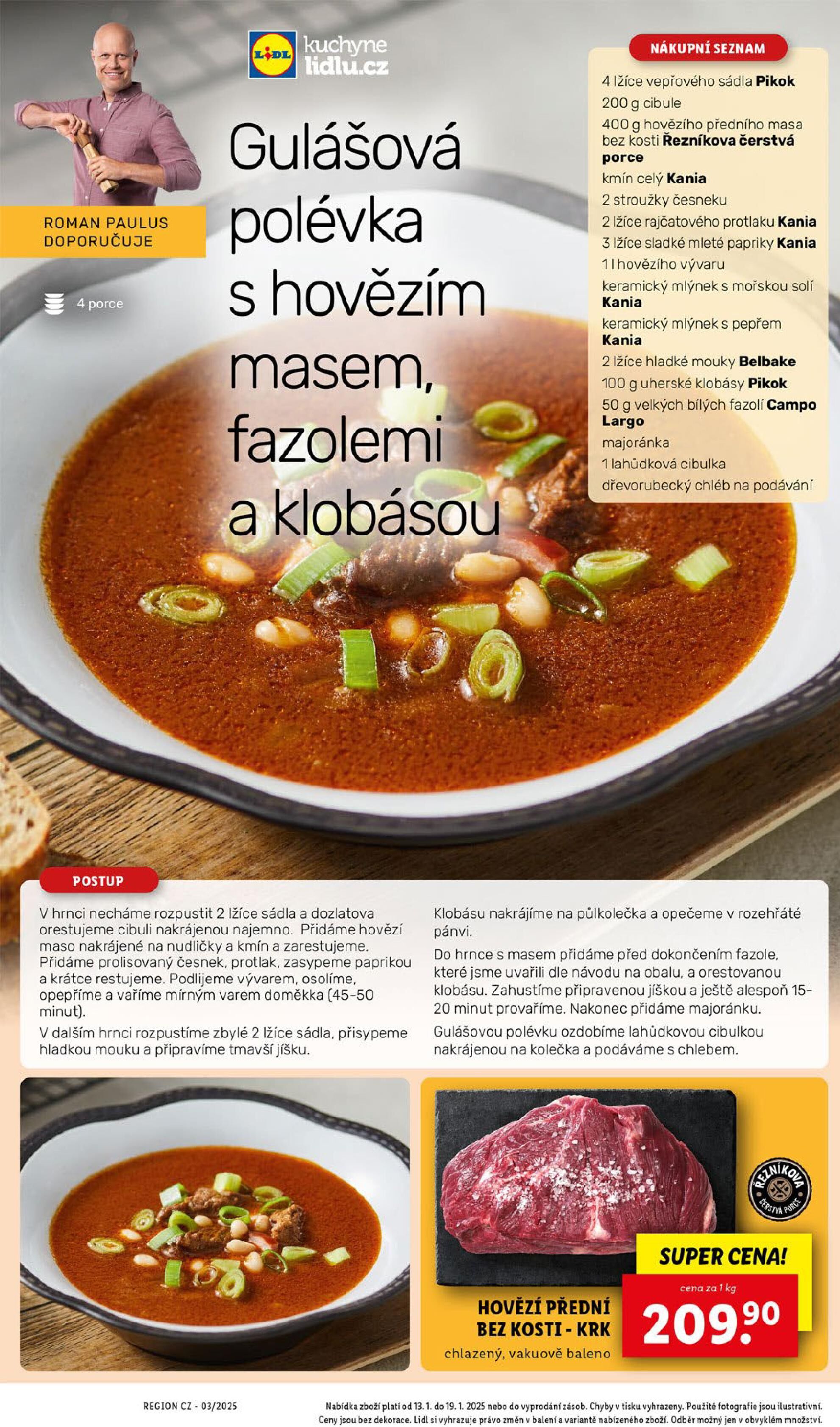 od pondělí Lidl strana 47