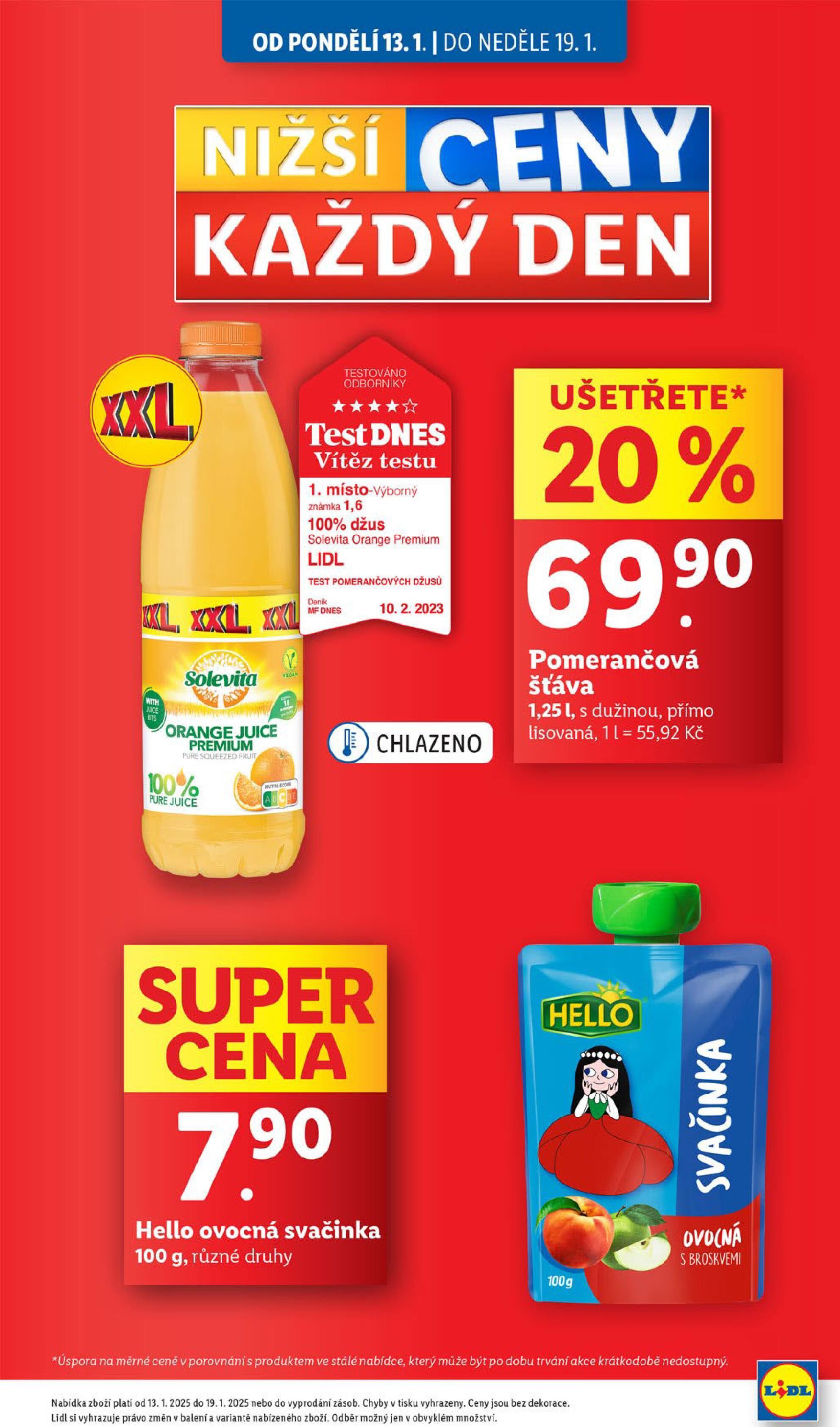 od pondělí Lidl strana 7