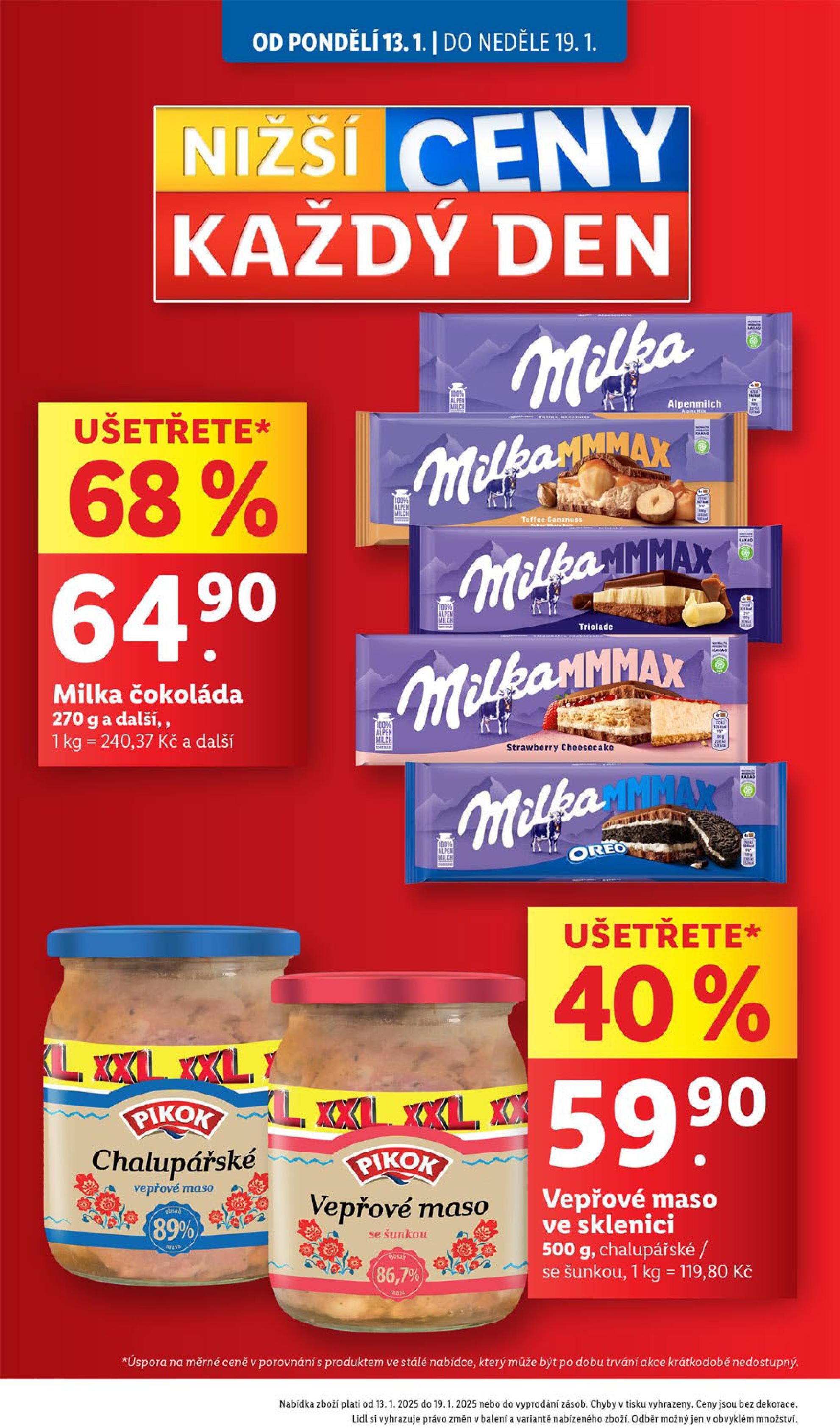 od pondělí Lidl strana 10