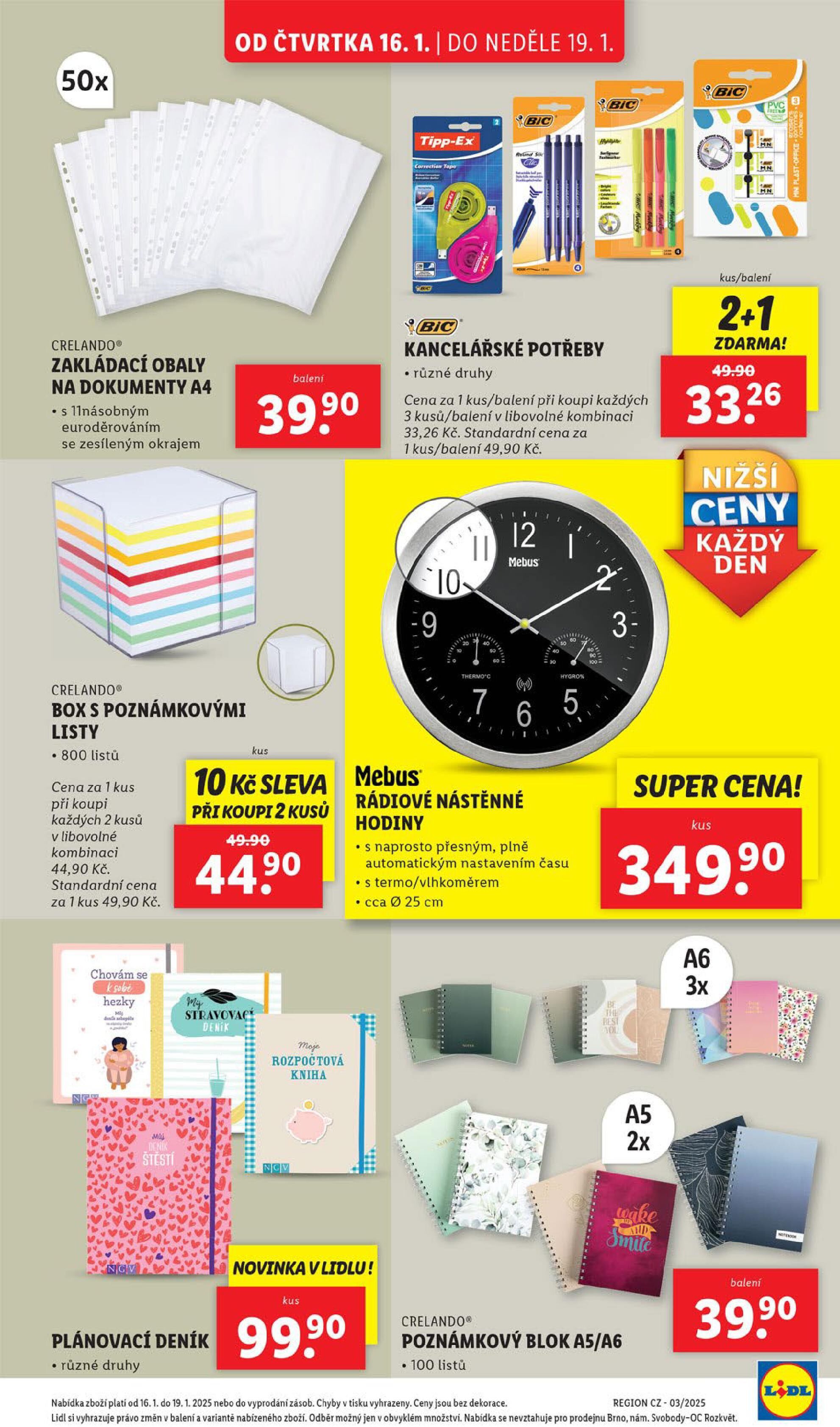 spotřební zboží Lidl strana 17