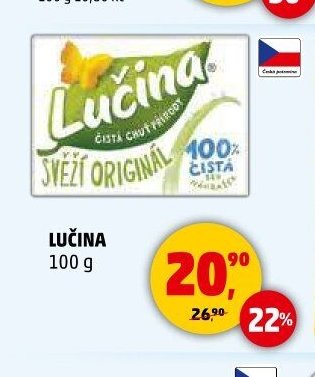 LUČINA 100 g - Penny Market aktualniletaky.eu