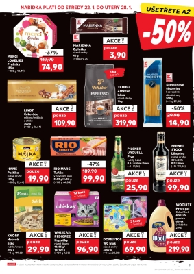 aktuální leták Kaufland 22.1.2025-28.1.2025