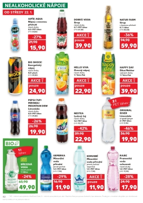aktuální leták Kaufland 22.1.2025-28.1.2025